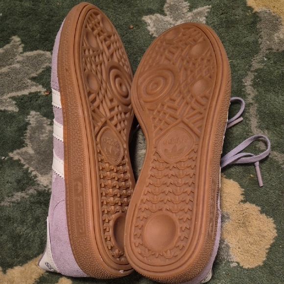 Adidas Lavender Suede Trainers - Picture 7 of 7